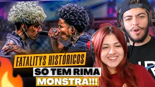 REACT 27 FATALITYS ABSURDOS NAS BATALHAS! 🔥| REACT CASALZINHO