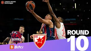 Baskonia rolls past Zvezda! | Round 10, Highlights | Turkish Airlines EuroLeague