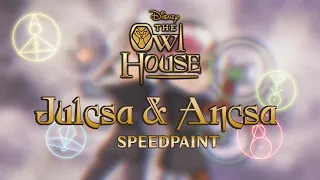 • SPEEDPAINT • Julcsa & Ancsa • // DISNEY THE OWL HOUSE // •