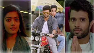 ||❤Rashmika Mandanna🌹||Vijay Devarakonda🍁||WhatsApp Status|Love Status|#shorts|@Thoda Pyaar|