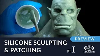 Learn How to Sculpt & Patch Silicone Part 1: How to Seam & Patch a Silicone Mask - TRAILER