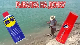 РЫБАЛКА НА WD40 и OLD SPICE НА ДОНКУ, Проверка мифа.(ч2)