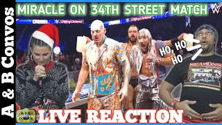 Six-Man Tag Team Miracle on 34th Street Fight - LIVE REACTION | Smackdown 12/24/21