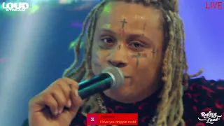 Trippie Redd perform "Too Fly" at Halloween Rolling Loud 2020