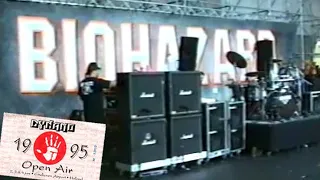 Biohazard - Eindhoven 04.06.1995 "Dynamo Open Air" (filmed from stage)