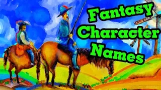 World Building- Fantasy Character Names