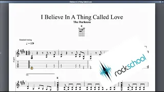 i Believe in a thing called love Hot Rocks Grade 2 Guitar Rockschool