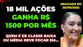 COMO INVESTIR PARA QUEM GANHA SALÁRIO DE R$ 2 MIL | LOUISE BARSI | investimento online