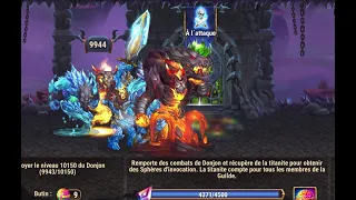 Daily titanite - level +34k in dungeon - Hero Wars Mobile