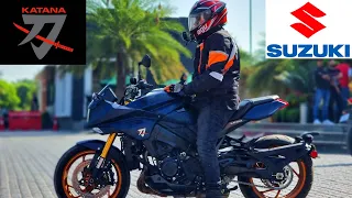 Suzuki Katana with Racefit Exhaust First Ride Review India | Feel the Rush