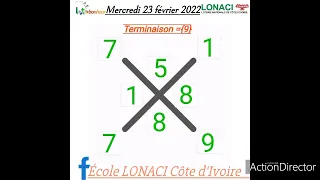 la croix du mercredi 23 février 2022.mise en œuvre par: école LONACI côte d'ivoire