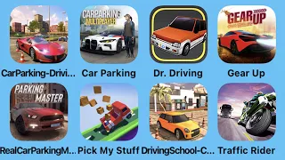 Car Parking-Driving School, Car Parking, Dr. Driving and More Car Games iPad Gameplay