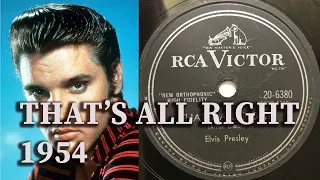 Thats All Right 78 RPM Canada (1954)