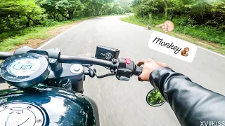 Keeway V302C | Evening cruise | Custom Exhaust sound | Optimus Primal | POV | 4K | Vance & Hines