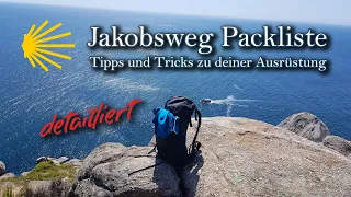 Jakobsweg Packliste - Welche Ausrüstung du wirklich brauchst!