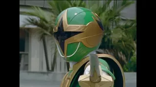 Green Samurai Ranger's First Morph and Battle | Ninja Storm | Power Rangers Official