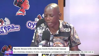 Mpanin Atenase is live with Nana Asante Soaba on Oyerepa radio. (0242 799233) || 28-03-2023