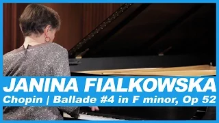 Janina Fialkowska | Frédéric Chopin: Ballade No. 4 in F Minor, Op. 52