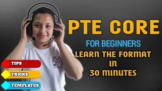 PTE Core Full course | Tips, templates and tricks | Canadian immigration requirement | Best PTE