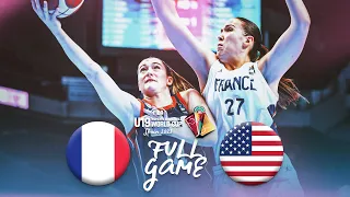 SEMI-FINALS: France v USA | Full Basketball Game | FIBA U19 Women's Basketball World Cup 2023