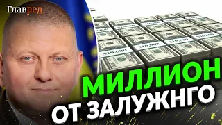 Донат в 1 000 000 долларов для ВСУ от Залужного