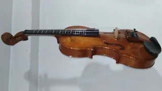 Full Homemade Violin Without Luthier Tools. All Parts