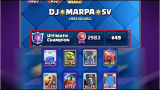 DJ☀️MARPA☀️SV Strongest electro giant lightning deck in clash royale