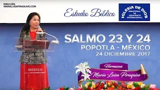 471 - Estudio bíblico Salmo 23 y 24, Hna. María Luisa Piraquive