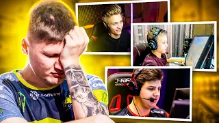 РЕАКЦИЯ S1MPLE НА ИГРУ ПРО ИГРОКОВ