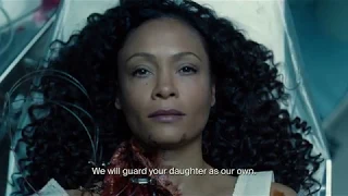 WESTWORLD - Who is she talking to?