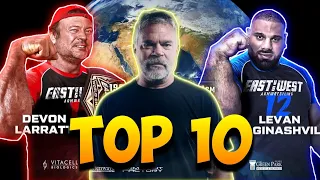 Top 10 Greatest Armwrestlers Of All Time