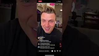 Nick Carter Backstreet Boys Instagram live 2023/04/19