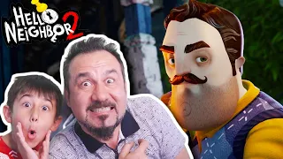 KAZIM USTA ÇILDIRDI! GİZLİ ODASI! GİZEMLİ YENİ EV!| HELLO NEIGHBOR 2 OYNUYORUZ #3