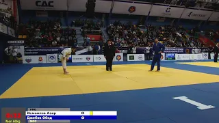 60 kg Исмаилов  А Джебов О 27 03 2017 Т1 Первенство России до 23 лет, КЕМЕРОВО