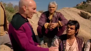 Captain Picard Explains Their Presence On The Planet