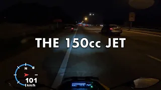 Night dash with the 150cc jet 🛵 SYM Jet X 150 🎬 EP 0018