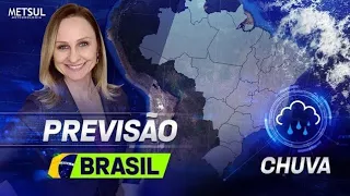 05/06/2023  - Previsão do tempo Brasil  - Chuva 10 dias | METSUL