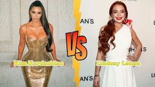 Kim Kardashian VS Lindsay Lohan Stunning Transformation ⭐ From Baby To Now