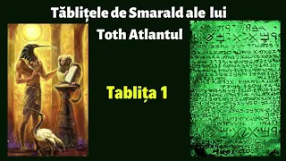 Tablitele de Smarald ale lui Toth Atlantul -Tablita 1 Toth Atlantul