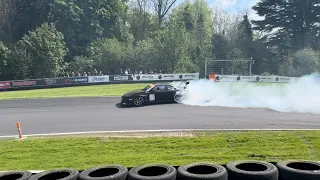 Drifting at Cadwell Park