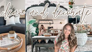 SUMMER CLEAN AND DECORATE WITH ME 2023 / SUMMER DECORATING IDEAS / BROOKE ANN