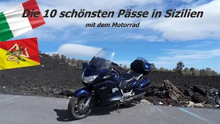 Die 10 schönsten Pässe in Sizilien mit dem Motorrad, Biking in Sicilia with the motorcycle