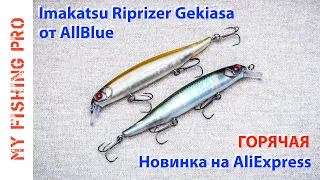 Копия IMAKATSU RIPRIZER GEKIASA 130 от AllBlue. Обзор и Тест на воде. ГОРЯЧАЯ НОВИНКА с Али.