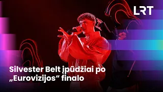 Silvester Belt įpūdžiai po „Eurovizijos“ finalo | 2024-05-12