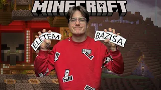 Megépítettem életem LEGSZEBB bázisát MINECRAFTBAN!