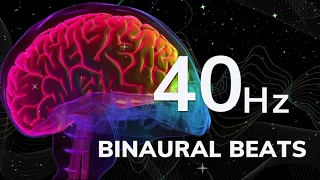 40 Hz Binaural Beats, Concentration for Studying, Super Intelligence, Music improves memory