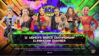 WWE 2K23 Elimination Chamber Jade Cargill V Rhea Ripley V Bianca Belair V Charlotte V Nia V Alexa