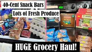 HUGE ALDI HAUL! || $90.80 GROCERY HAUL + MEAL PLAN WITH ME