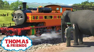 Nia and the Unfriendly Elephant | Thomas & Friends Storytime | Kids Podcast and Stories