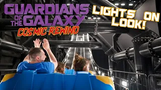 Guardians of the Galaxy: Cosmic Rewind LIGHTS ON Low Light POV!